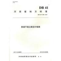 河南省地方标准 普通干线公路设计指南(DB 41/T 1496—