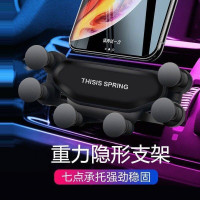 车载手机支架汽车出风口重力感应卡扣式手机支架通用多功能汽车导航支架