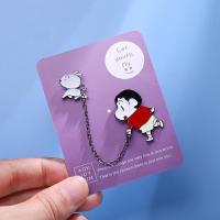 网红小饰品胸针书包挂件饰品可爱徽章卡通蜡笔小新高档气质别针