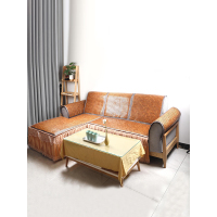 凉席沙发垫麻将席沙发坐垫简约客厅夏季防滑时尚沙发席定做