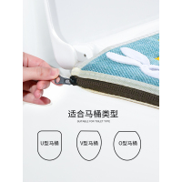夏季防水家用马桶坐垫四季通用厕所坐便套器垫圈马桶垫子网红可爱