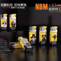 X3迷你防风打火机特工夹片可充气家用时尚高品质潮流