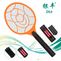 电蚊拍苍蝇拍装5号电池经典灭蚊拍耐用好用电蚊拍D53
