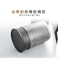 酒店客房垃圾桶无盖防阻燃办公室用大号家用宾馆厨房塑料小垃圾桶