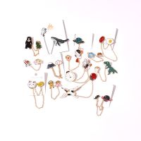 胸针链条款集合可爱日系卡通男女个性创意徽章包包别针装饰品