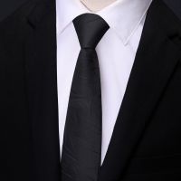 懒人领带男酒红雪花款拉链式正装商务易拉得职业保安黑色一拉得男