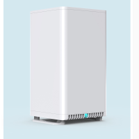 迷你itx主机机箱高端铝合金台式机双水冷烤漆a4电脑站立静音