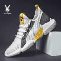 [原厂直发]花花公子国际出品PLAYYOUNG飞织男士时尚百搭休闲鞋