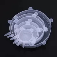 硅胶保鲜盖万能碗盖密封盖食品级盘子盖家用冰箱碗碟饮料保鲜盖