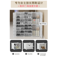 简易家用多层收纳神器鞋柜经济型省空间防尘大容量放门口小鞋架子