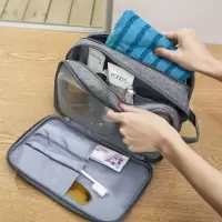 旅行便携干湿分离洗漱洗护用品收纳包出差旅游洗浴兜洗澡袋套装男