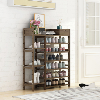 楠竹鞋架子简易门口收纳放多层家用室内好看宿舍经济型实木制鞋柜
