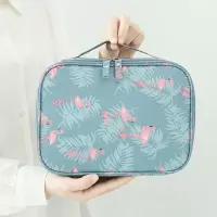 碎花化妆包ins风超火便携简约大容量收纳盒袋箱子少女心洗漱小号