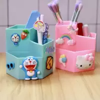 卡通儿童笔筒小学生桌面男孩多功能女ins创意网红时尚可爱收纳盒