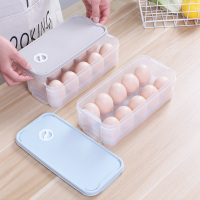 冰箱用放鸡蛋的收纳盒厨房抽屉式保鲜鸡蛋盒收纳蛋盒架托装鸡蛋