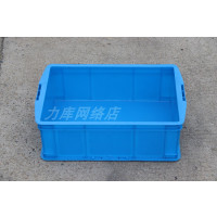 特大号加厚塑料箱子长方形周转箱工业筐收纳盒胶箱大筐子框匡胶框|特厚516*355*167mm 黄色