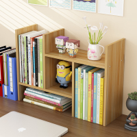 简易桌面伸缩收纳置物书架学生用儿童书柜架子省空间桌上简约现代