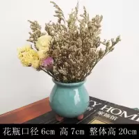 陶罐干花套装工业风摆设咖啡馆奶茶民宿餐吧服装店铺橱窗装饰摆件|干花套装2号[勿忘我]
