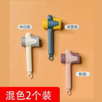 简约零食封口奶粉夹塑出料嘴夹食品袋封口器密封夹食物密封夹子|混色2个装颜色随机