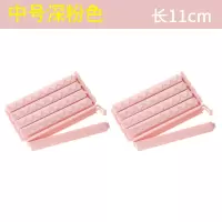食品袋密封夹食物保鲜夹子小号塑料袋零食袋子封口夹套装20只装|中号深粉色10个装