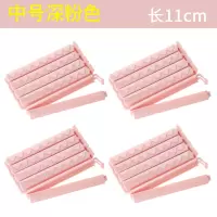 食品袋密封夹食物保鲜夹子小号塑料袋零食袋子封口夹套装20只装|中号深粉色20个装