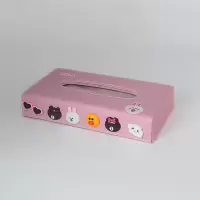 车载纸巾盒女多功能可爱卡通汽车抽纸套创意个性车内装饰用品大全|兔卡通纸巾盒(送纸巾不带垫)