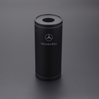 奔驰e300l c200glcgla抽纸筒车载纸巾筒创意纸巾盒圆形汽车内饰品|黑色Mercedes-Benz