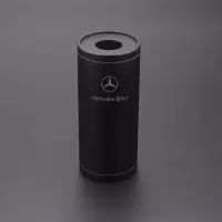 奔驰e300l c200glcgla抽纸筒车载纸巾筒创意纸巾盒圆形汽车内饰品|黑色Mercedes-Benz