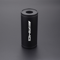 奔驰e300l c200glcgla抽纸筒车载纸巾筒创意纸巾盒圆形汽车内饰品|黑色AMG