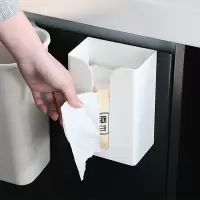 厨房抽纸盒北欧家用创意壁挂客厅遥控器收纳简约厕所多功能纸巾盒