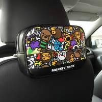 汽车纸巾盒子车载抽纸盒挂式扶手箱创意可爱车内纸巾套纸抽挂袋女|黑色之谜车用纸巾盒