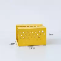 轻奢风纸巾盒北欧ins纸抽盒家用客厅网红抽纸盒简约创意奢华现代|黄色菱形铁艺纸巾盒