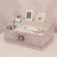 多功能纸巾盒客厅遥控器收纳盒抽纸盒家用餐巾纸盒桌面茶几纸抽盒