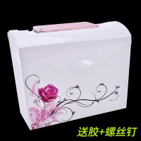 纸巾厕所卫生间长方形免打孔厕纸盒子塑料家用草纸箱架放的装手纸|免打孔魅丽多彩