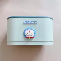 企鹅创意卫生间纸巾盒厕所置物架卷纸抽纸盒免打孔浴室防水洗脸巾|叮当大头单层厕纸架23.5*12.5*13cm