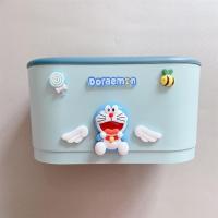 企鹅创意卫生间纸巾盒厕所置物架卷纸抽纸盒免打孔浴室防水洗脸巾|天使叮当单层厕纸架23.5*12.5*13cm