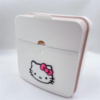 企鹅创意卫生间纸巾盒厕所置物架卷纸抽纸盒免打孔浴室防水洗脸巾|大头粉猫双层厕纸架21*15*22cm