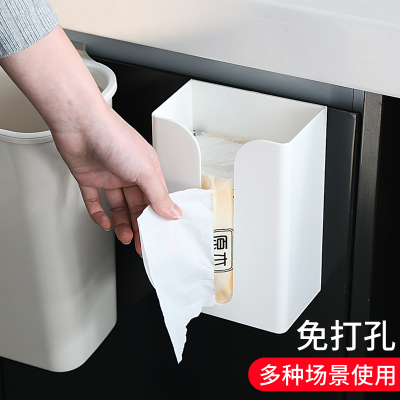 免打孔粘贴壁挂纸巾盒家用多功能纸巾挂架收纳盒厨房卫生间抽纸盒