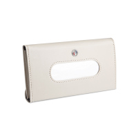 遮阳板纸巾盒车用车载纸巾盒汽车挂式纸巾盒车内抽纸盒套车内用品|[别克/米灰色]