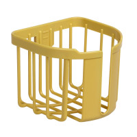 免打孔卫生间置物架厕所纸巾盒厕纸家用手纸架卷纸筒卫生纸卷纸架|橘黄色