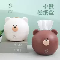 卡通小熊纸巾盒家用客厅餐巾纸盒纸抽盒卧室少女可爱抽纸盒