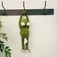 皮皮猴创意纸巾盒网红车载挂式抽纸盒可爱卡通汽车内装饰用品大全|青蛙款(送抽纸)