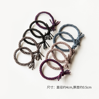 皮筋发绳头绳女头饰发绳女绑发超仙少女手链式网红韩国两用简约|5色10根(送透明收纳盒)