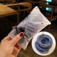 头绳女 网红ins橡皮筋发圈女简约可爱皮经扎头发细款皮筋发绳头饰|2合1豆节灰色20根