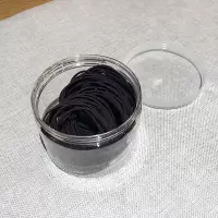 皮套女头绳ins韩国网红扎头皮筋高弹力耐用发圈加粗简约气质发绳|咖色+黑色大约20根