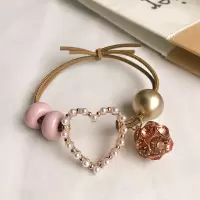 超仙橡皮筋女ins扎头绳女简约网红韩版森系发绳发圈韩国可爱头饰|镂空爱心(收藏送发夹)