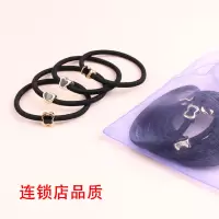 20个套装头绳女简约成人皮筋扎头发饰发圈韩国 网红ins发绳四叶草|沙袋装#12个(每个图案3个