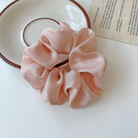 ins简约大肠圈发圈丸子头绳布圈 肥肠韩国扎马尾发饰扎头发绳皮筋|3#韩粉色