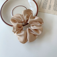 ins简约大肠圈发圈丸子头绳布圈 肥肠韩国扎马尾发饰扎头发绳皮筋|7#香槟色