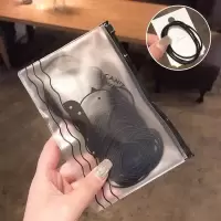 韩版简约橡皮筋发绳少女扎头发高弹力网红ins皮筋发圈头绳头饰黑|[100条]黑色-大号